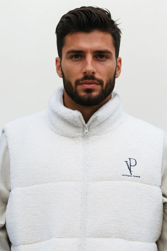 TEDDY VEST - OVERSIZED